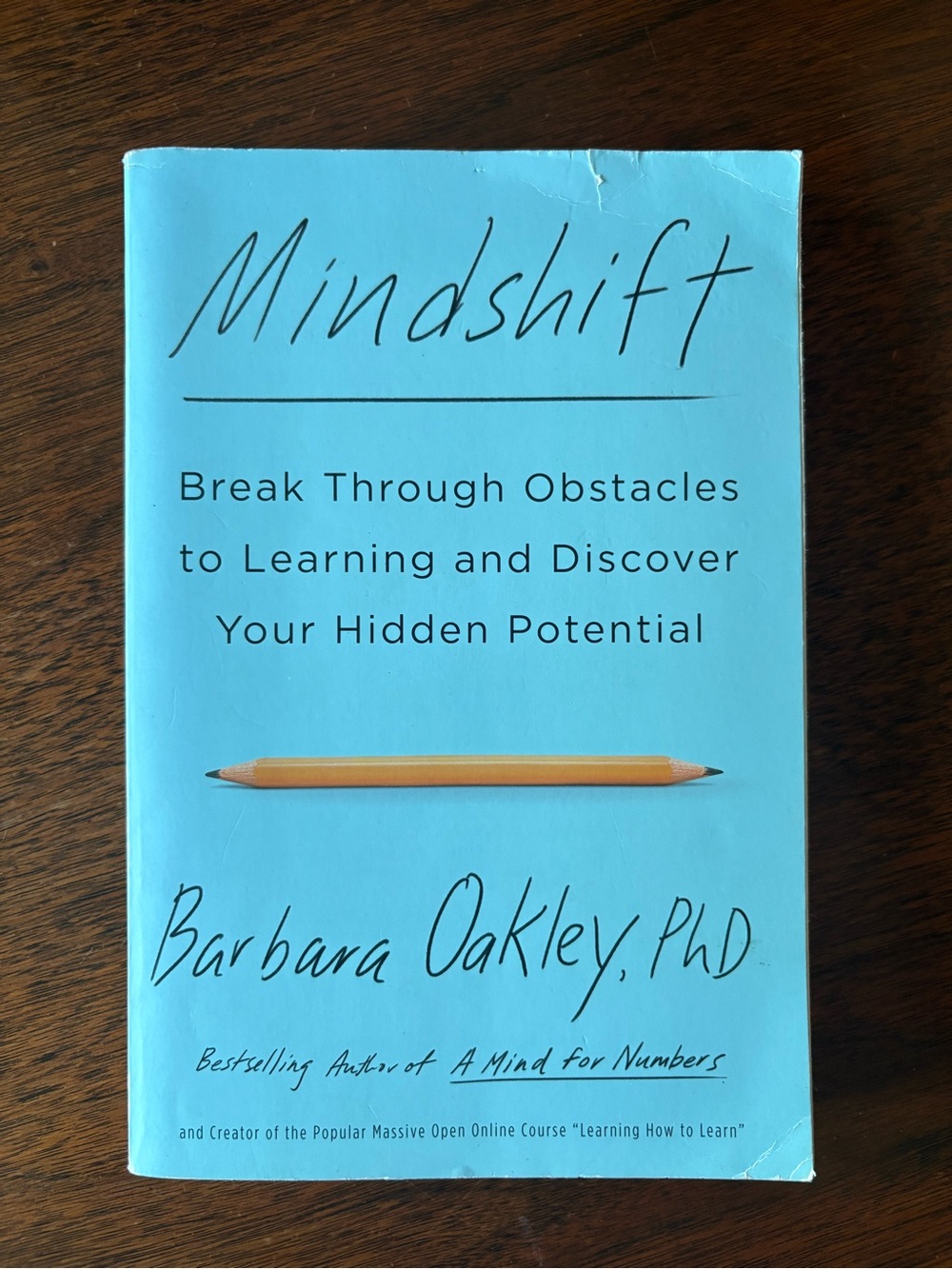 3/$20 Mindshift by Barbara Oakley, PhD - Light Blue Cover